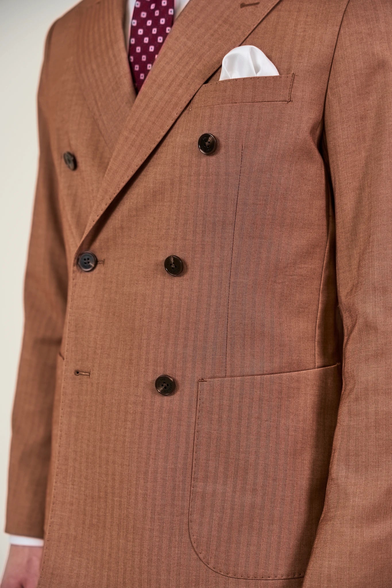 Abito terra doppiopetto effetto Solaro custom fit - Image 3