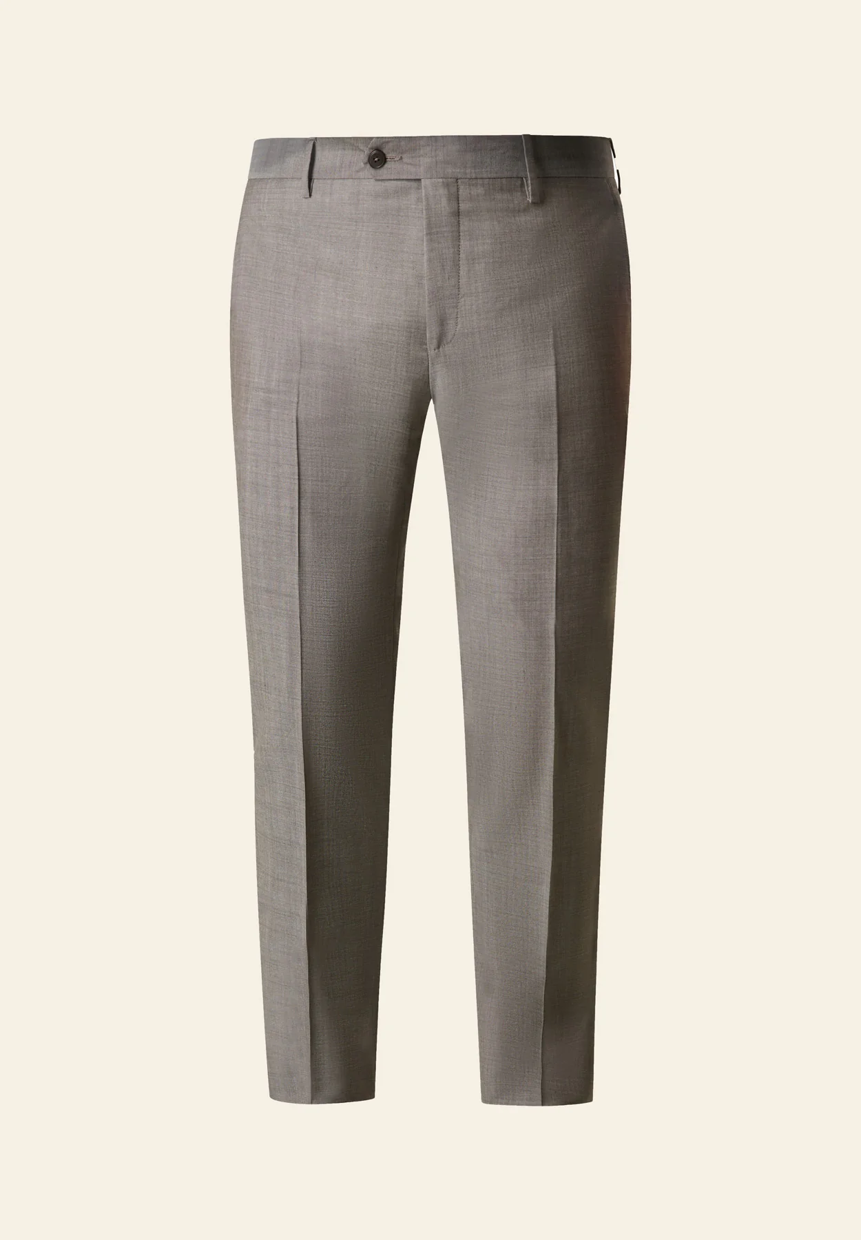 Abito beige lana vergine effetto mohair comfort fit - Image 3