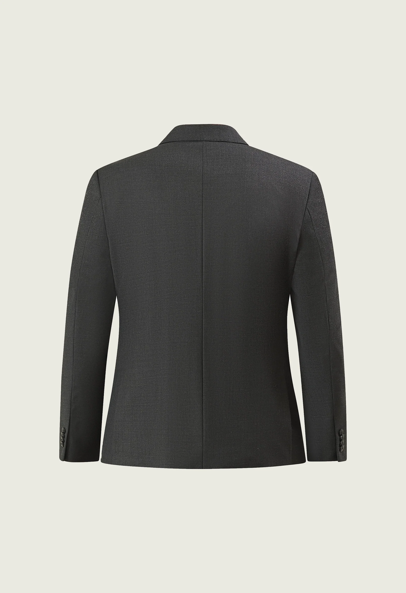 Abito antracite grisaglia misto lana comfort fit - Image 3