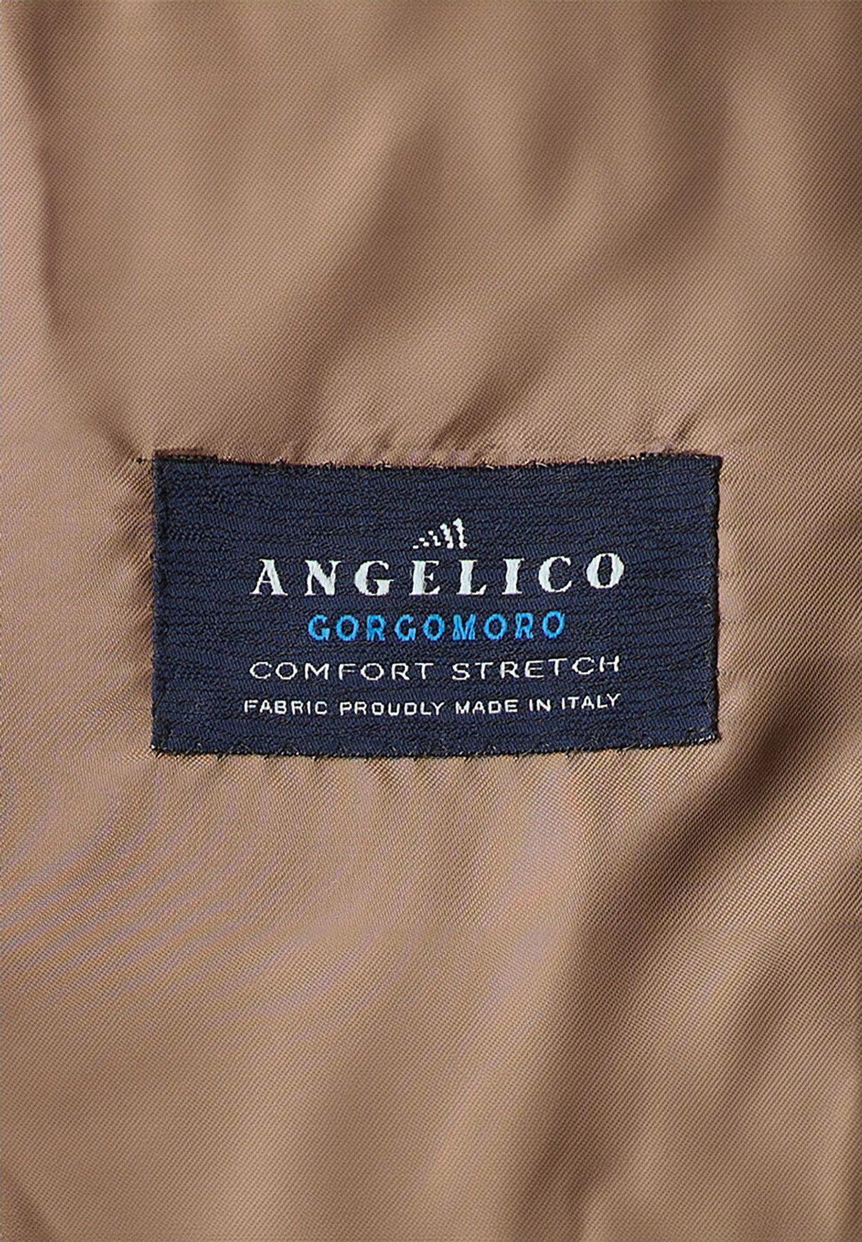 Abito beige Galles sfoderato lana vergine Gorgomoro custom fit - Image 5