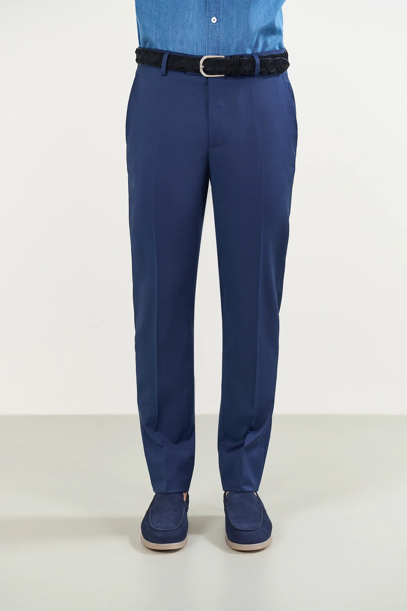 Abito blu sallia lana 110's custom fit - Image 6