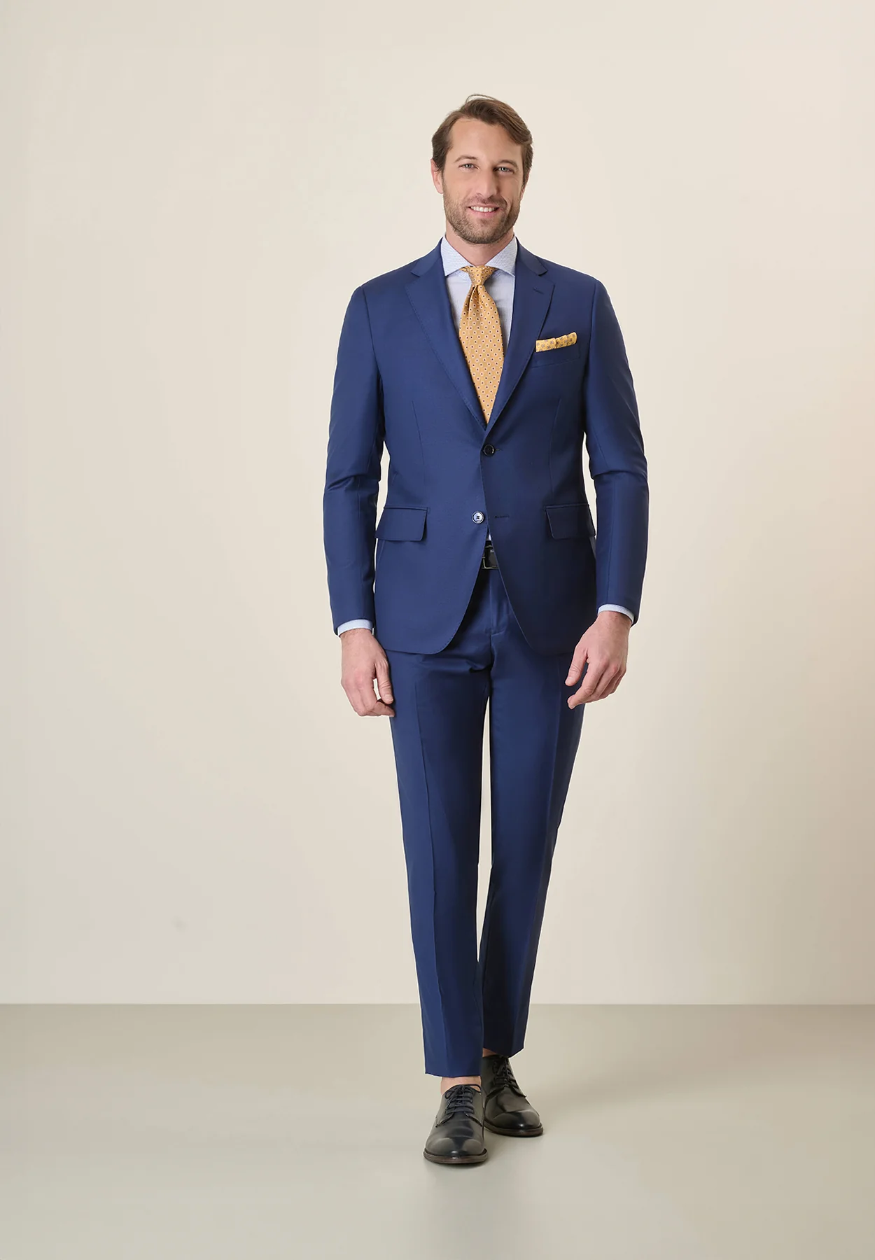 Abito bluette sallia lana custom fit