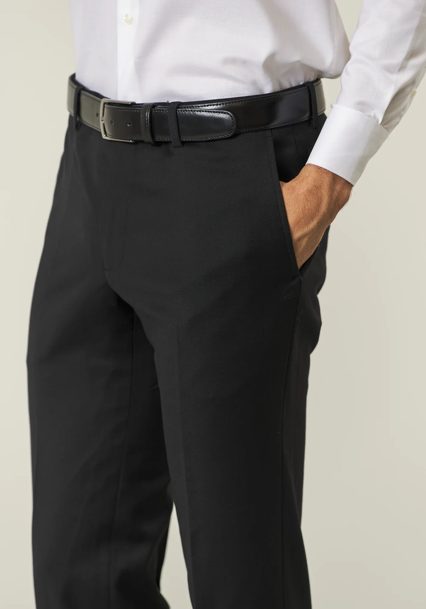 Abito nero sallia lana stretch custom fit - Image 6