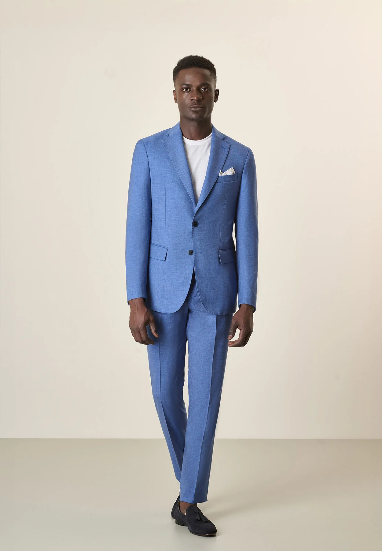 Abito avio sfoderato custom fit