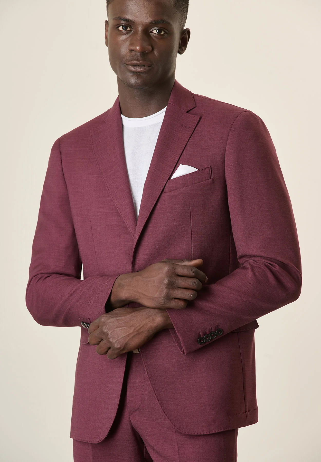 Abito rosso sfoderato custom fit - Image 2