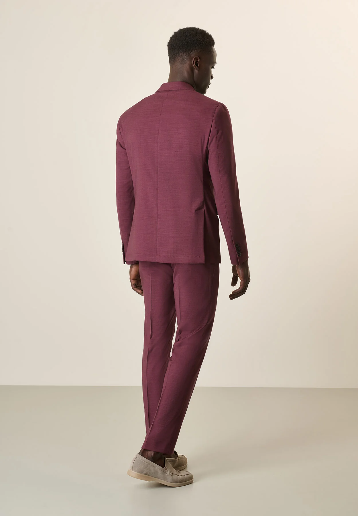 Abito rosso sfoderato custom fit - Image 3