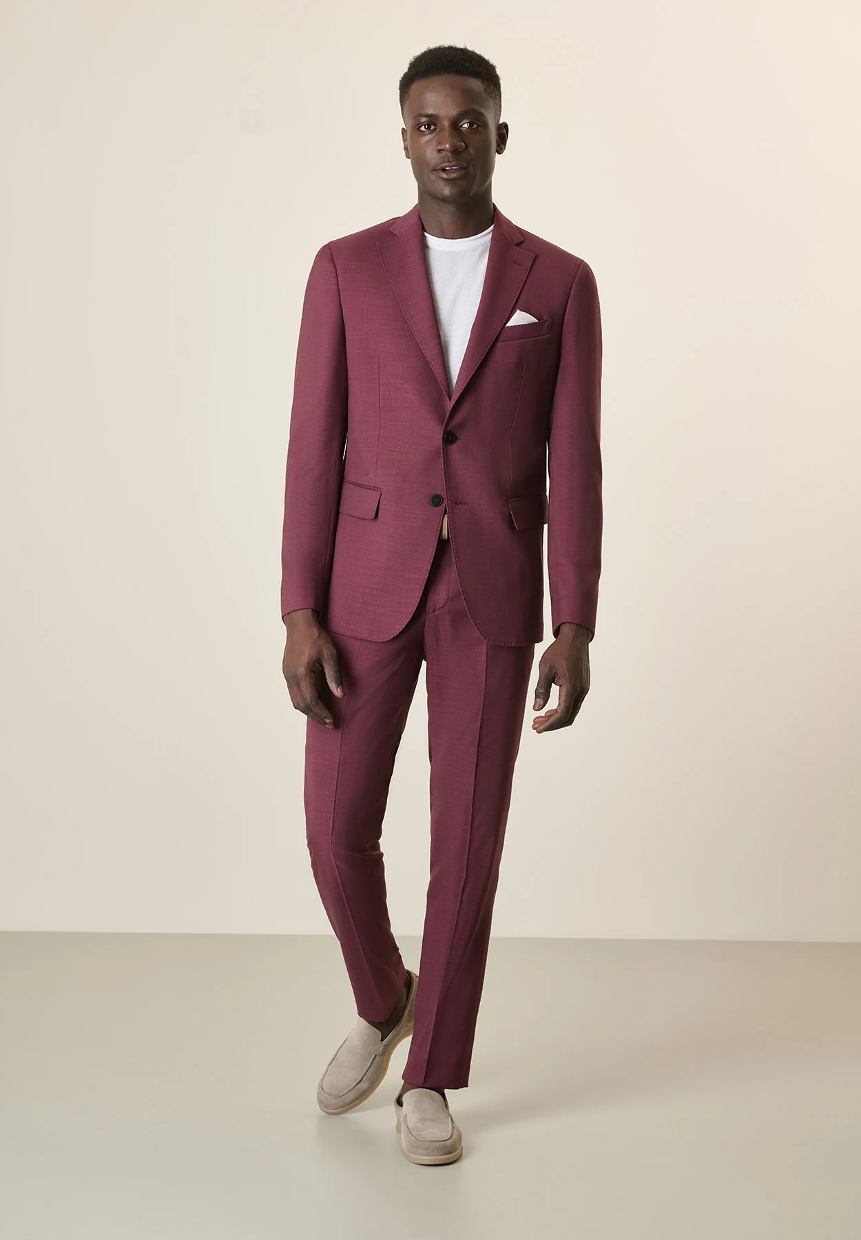 Abito rosso sfoderato custom fit - Image 4