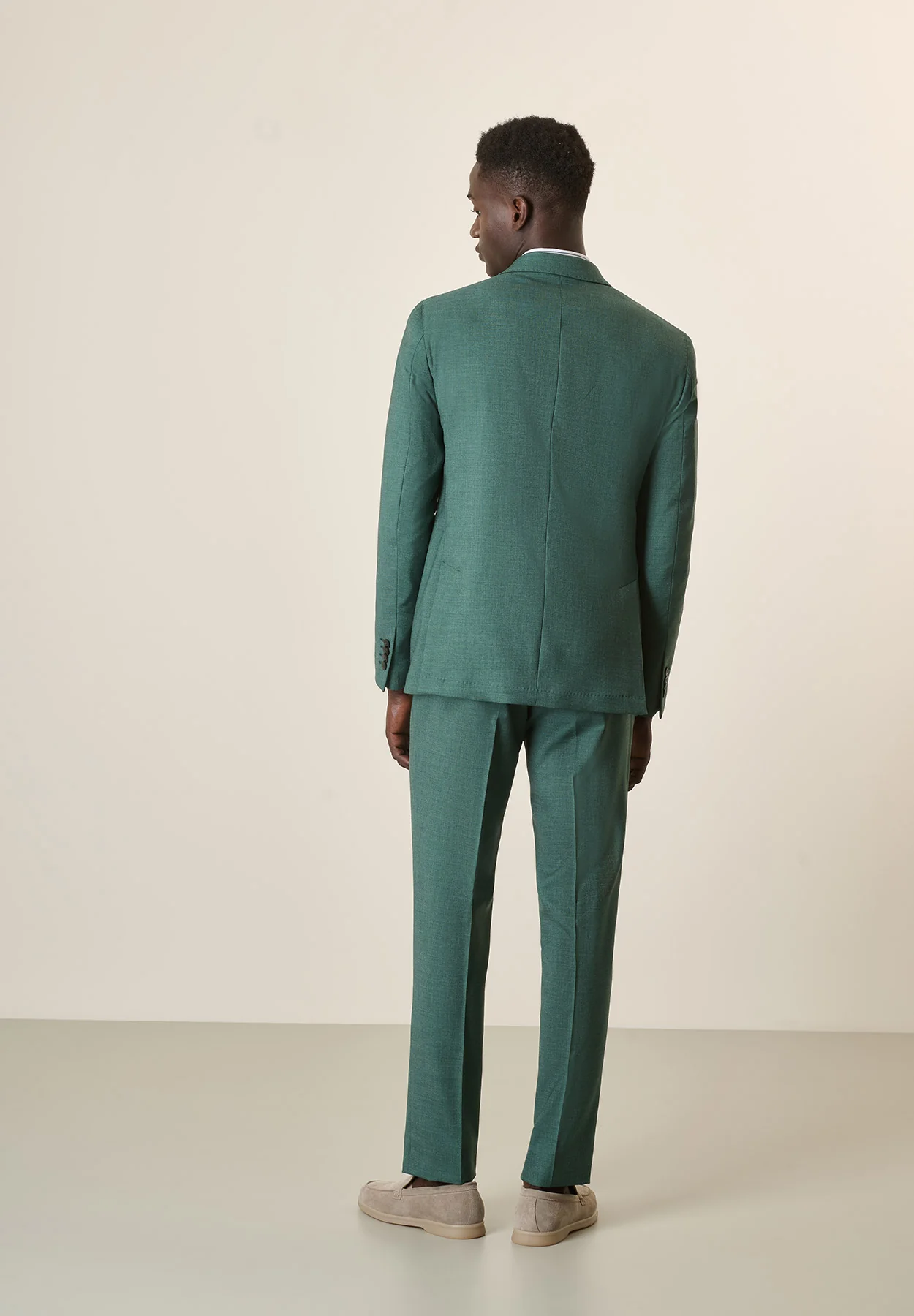 Abito verde sfoderato custom fit - Image 3