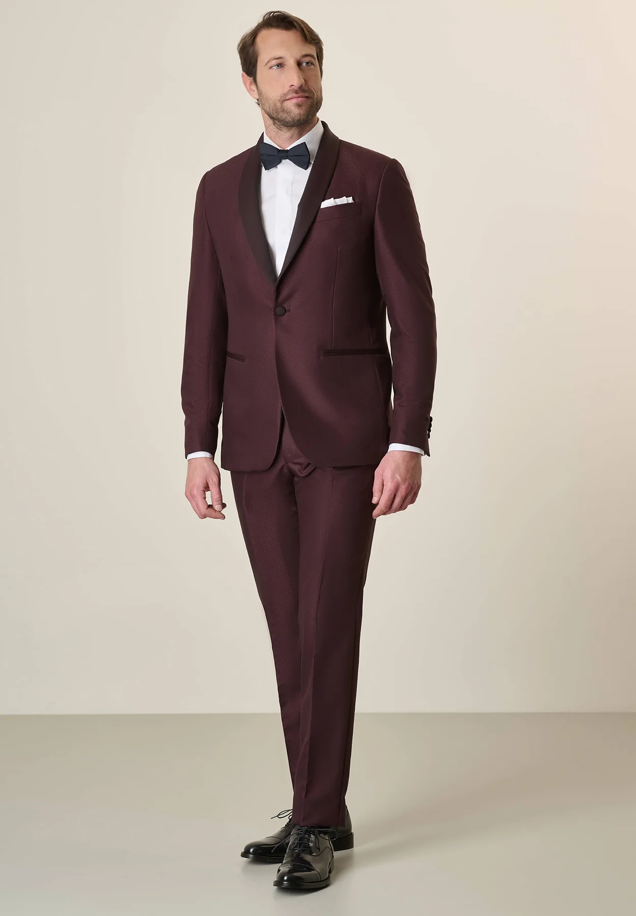 Smoking bordeaux armaturato custom fit - Image 4