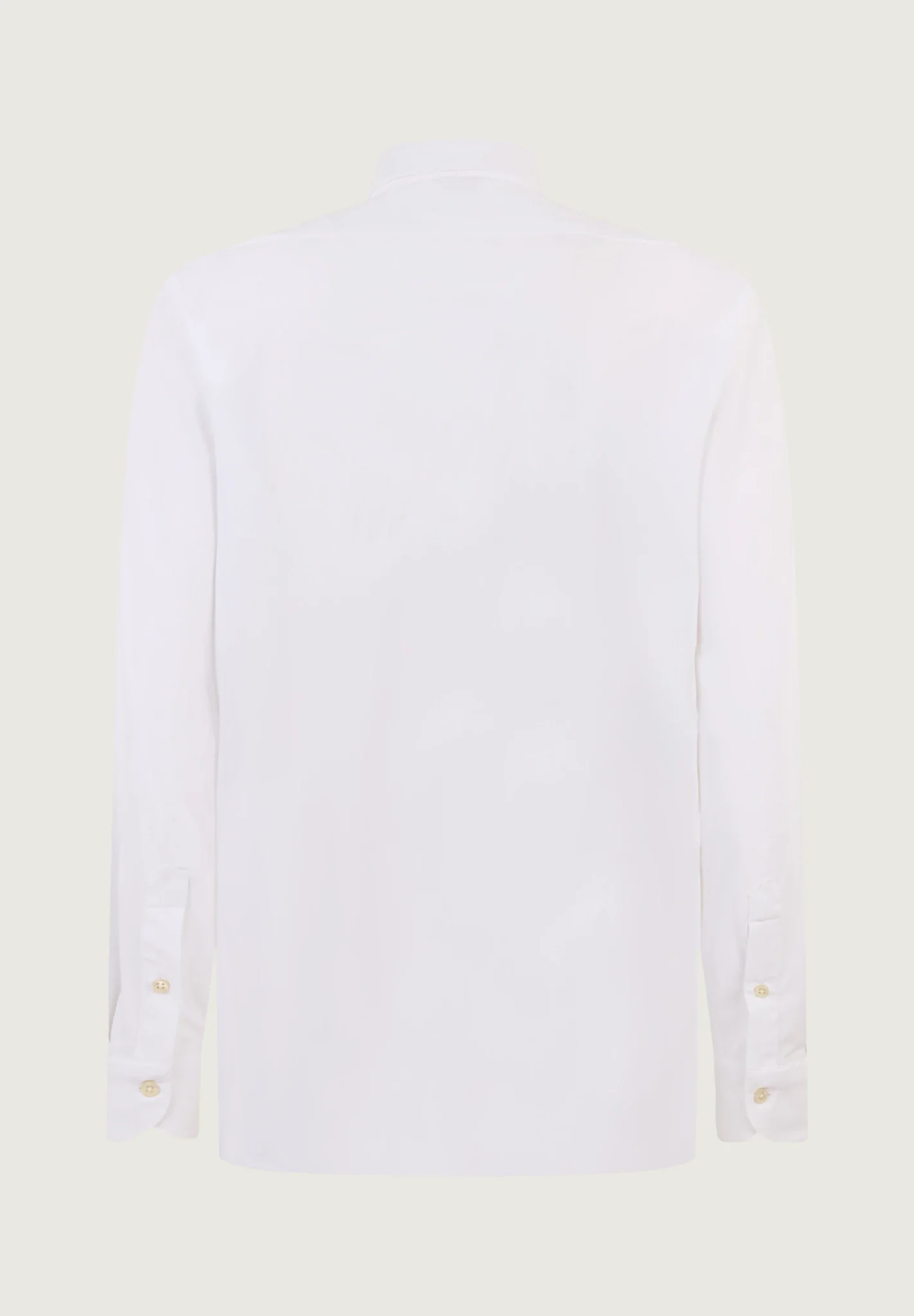 Camicia bianca tessuto performance custom fit - Image 3