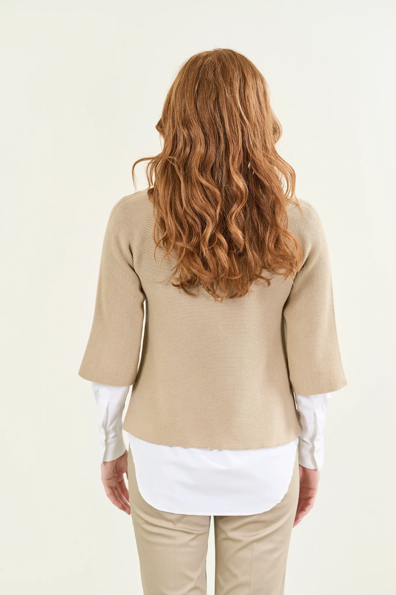 Cardigan corda un bottone cotone - Image 4