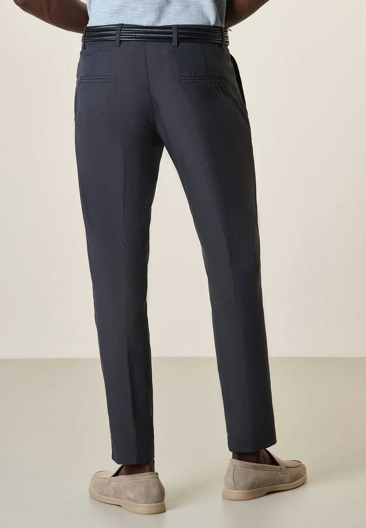 Chinos blu tessuto active slim fit - Image 3