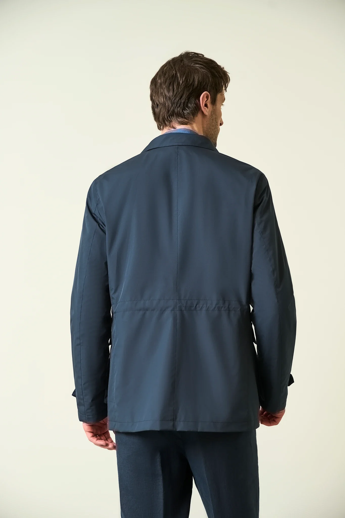 Field jacket blu tessuto tecnico - Image 4