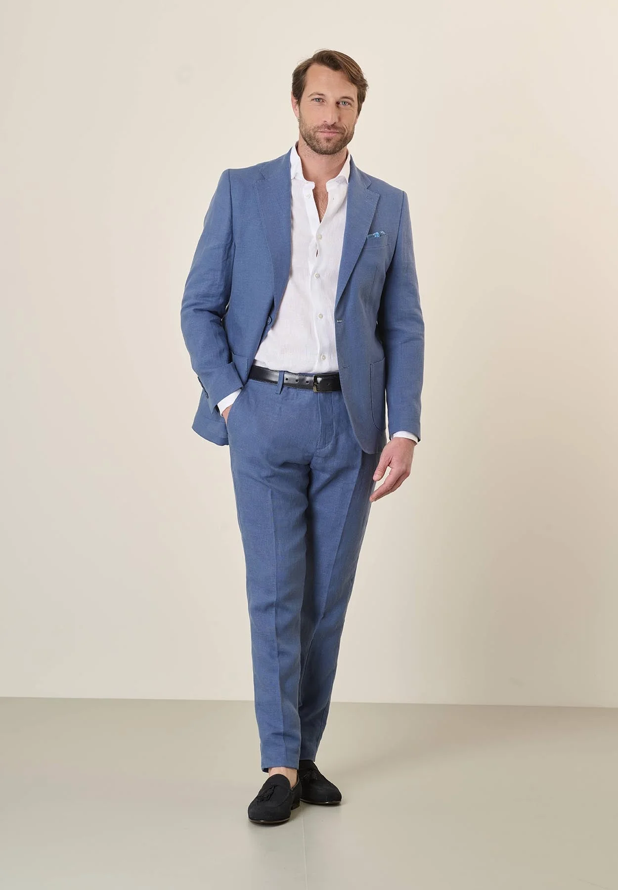Giacca avio lino custom fit - Image 5