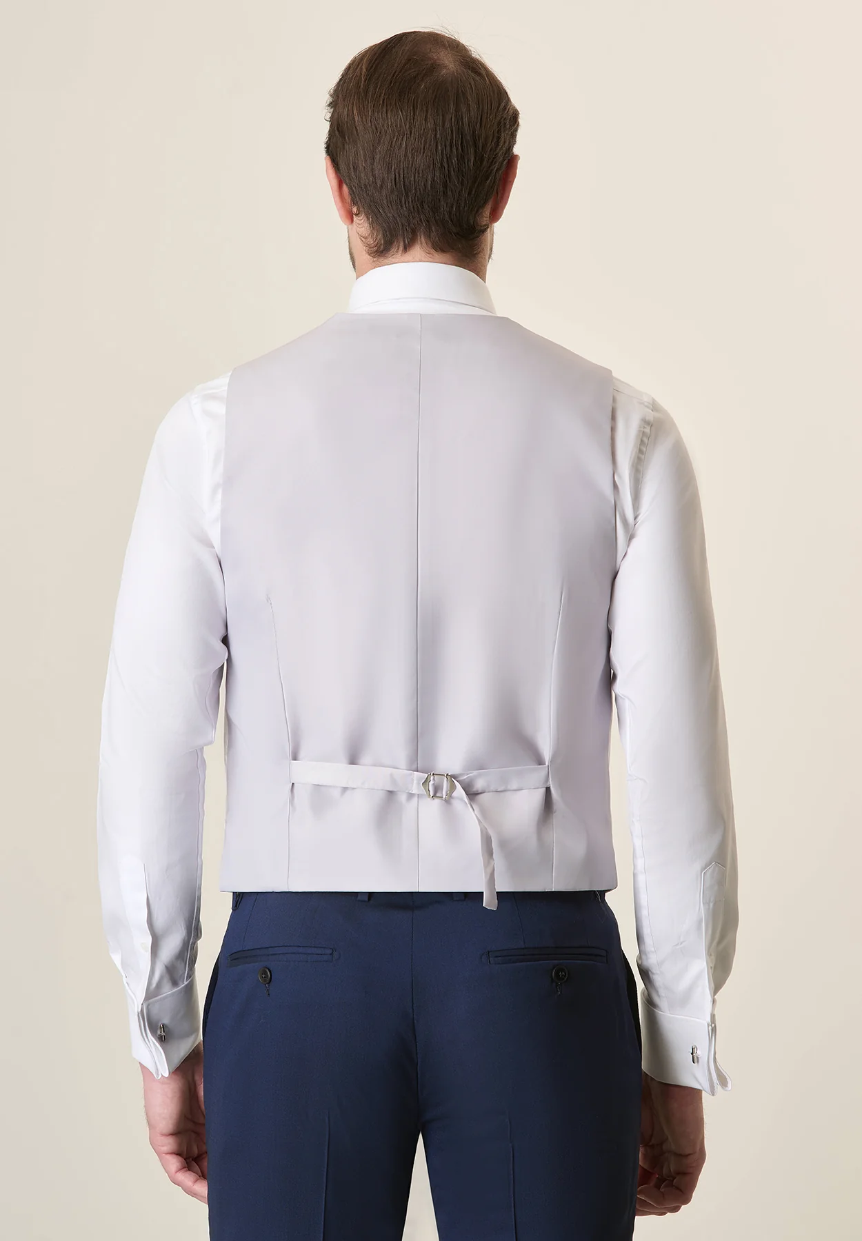 Gilet perla damascato cerimonia - Image 3