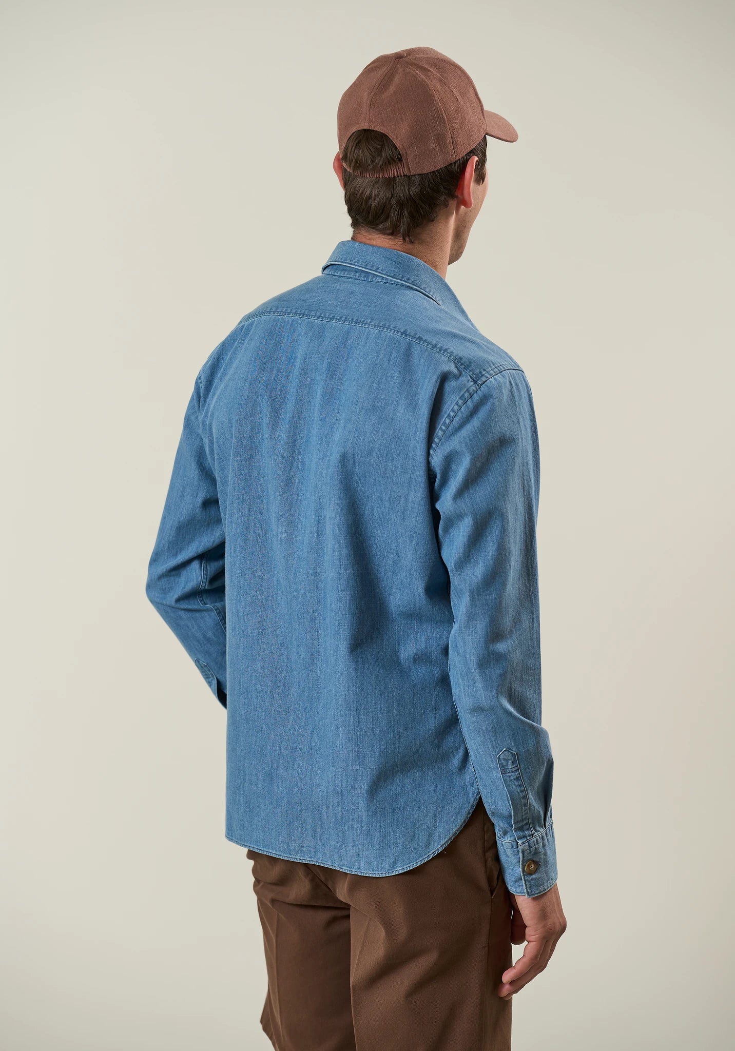 Overshirt denim cotone - Image 4