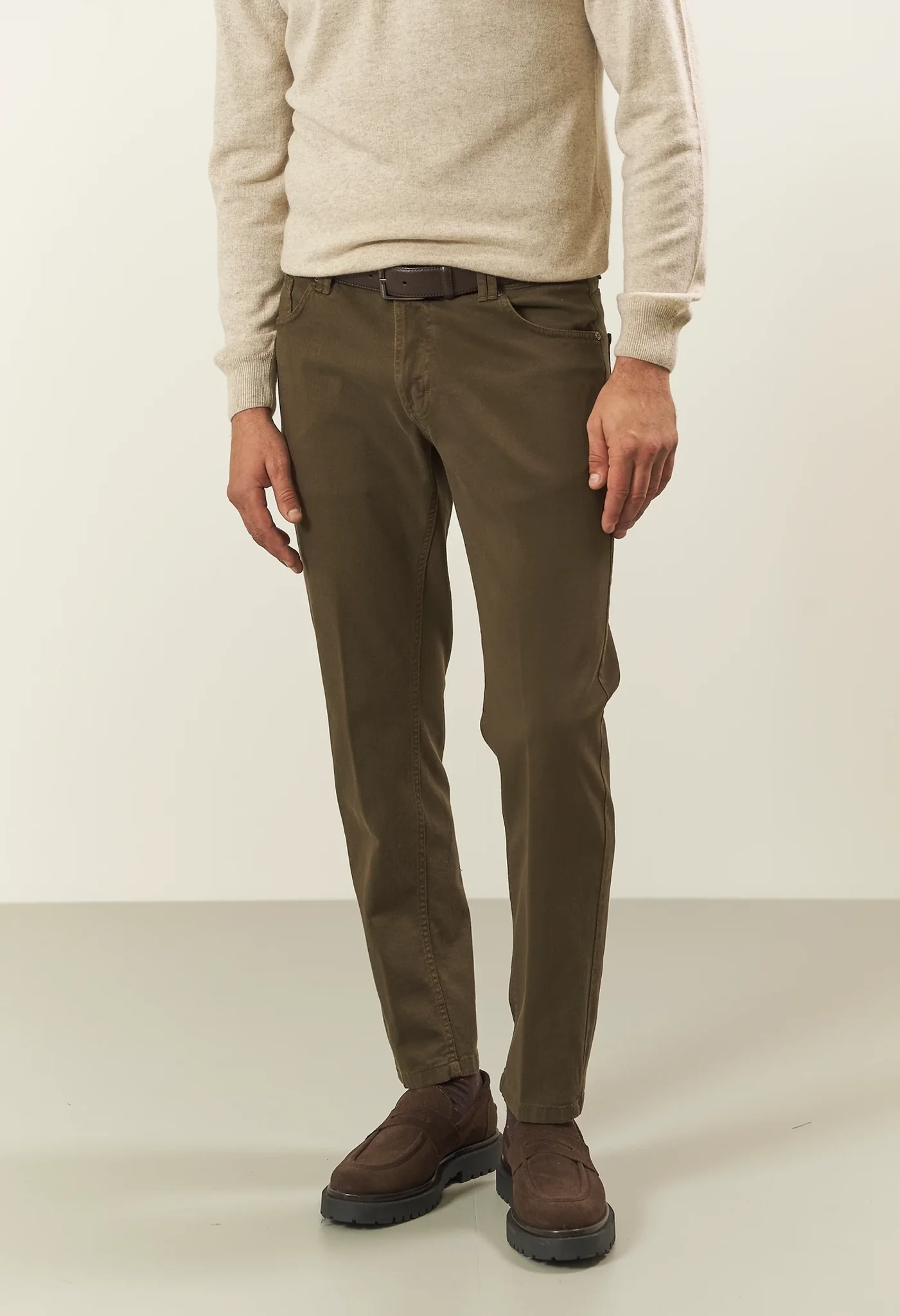 Pantalone fango 5 tasche cotone Bull slim fit