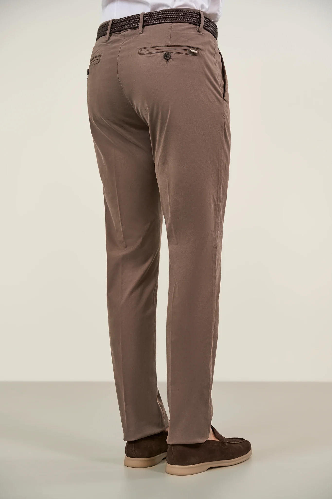 Pantalone fango chinos cotone tencel stretch - Image 3
