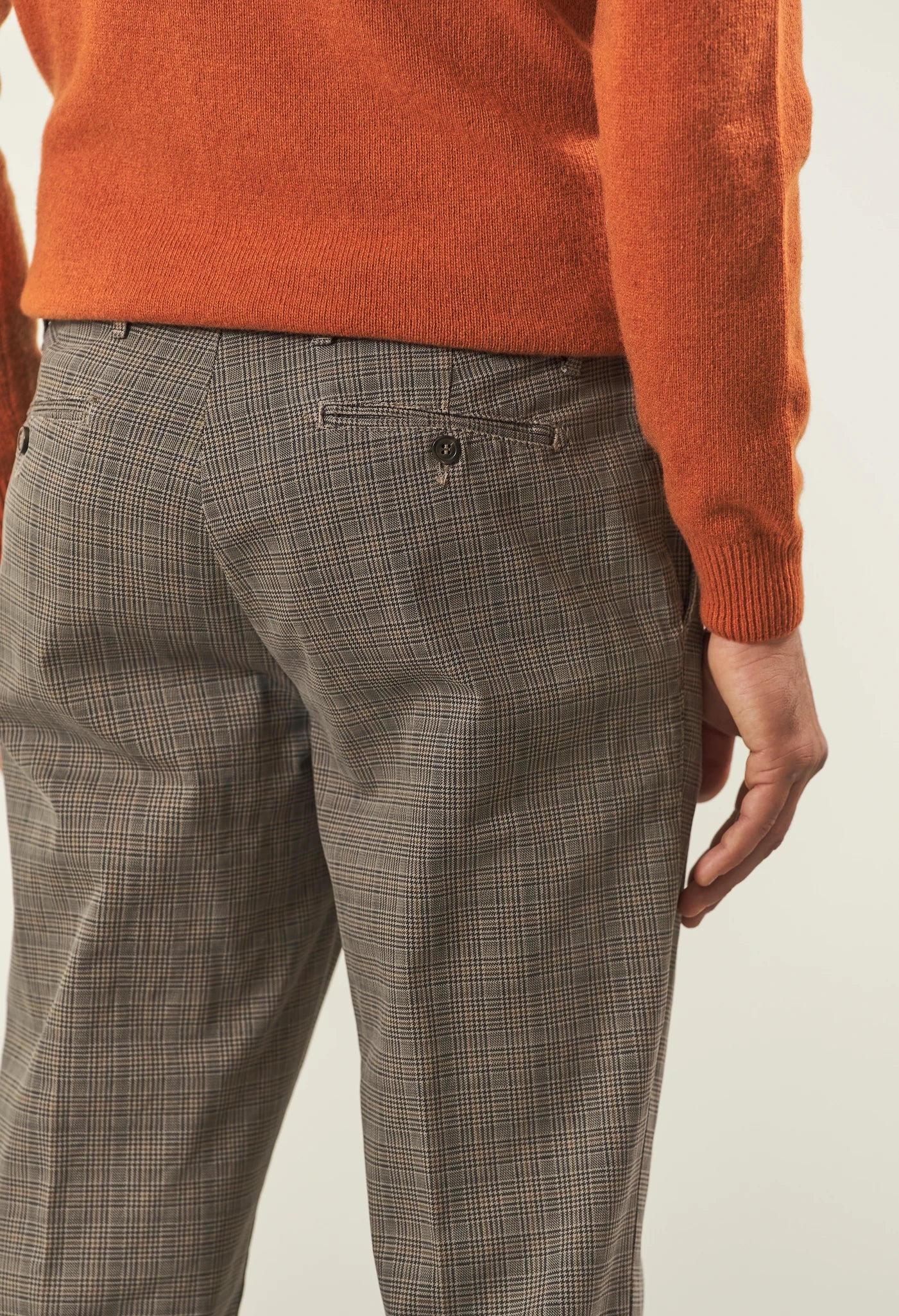 Pantalone corda cotone stretch Galles regular fit - Image 4