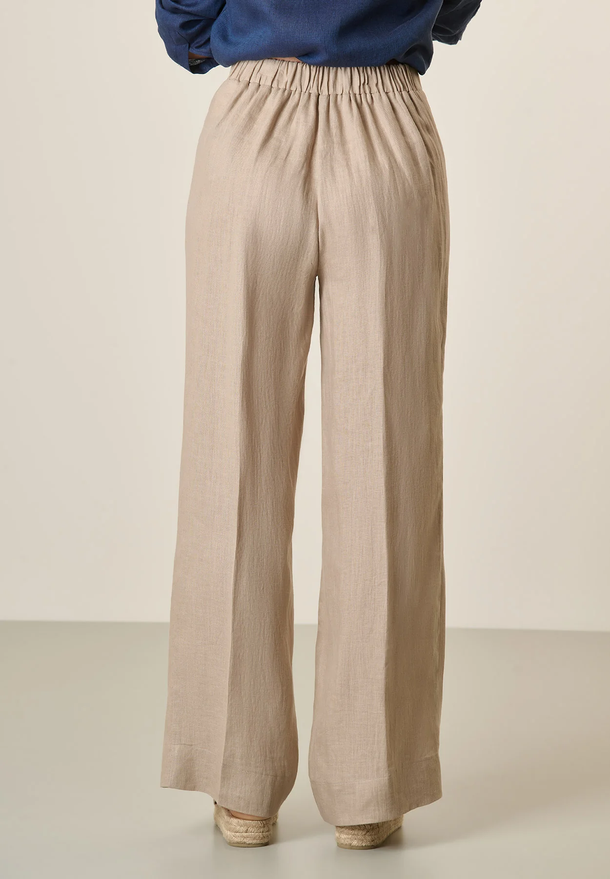 Pantalone corda lino ampio - Image 3