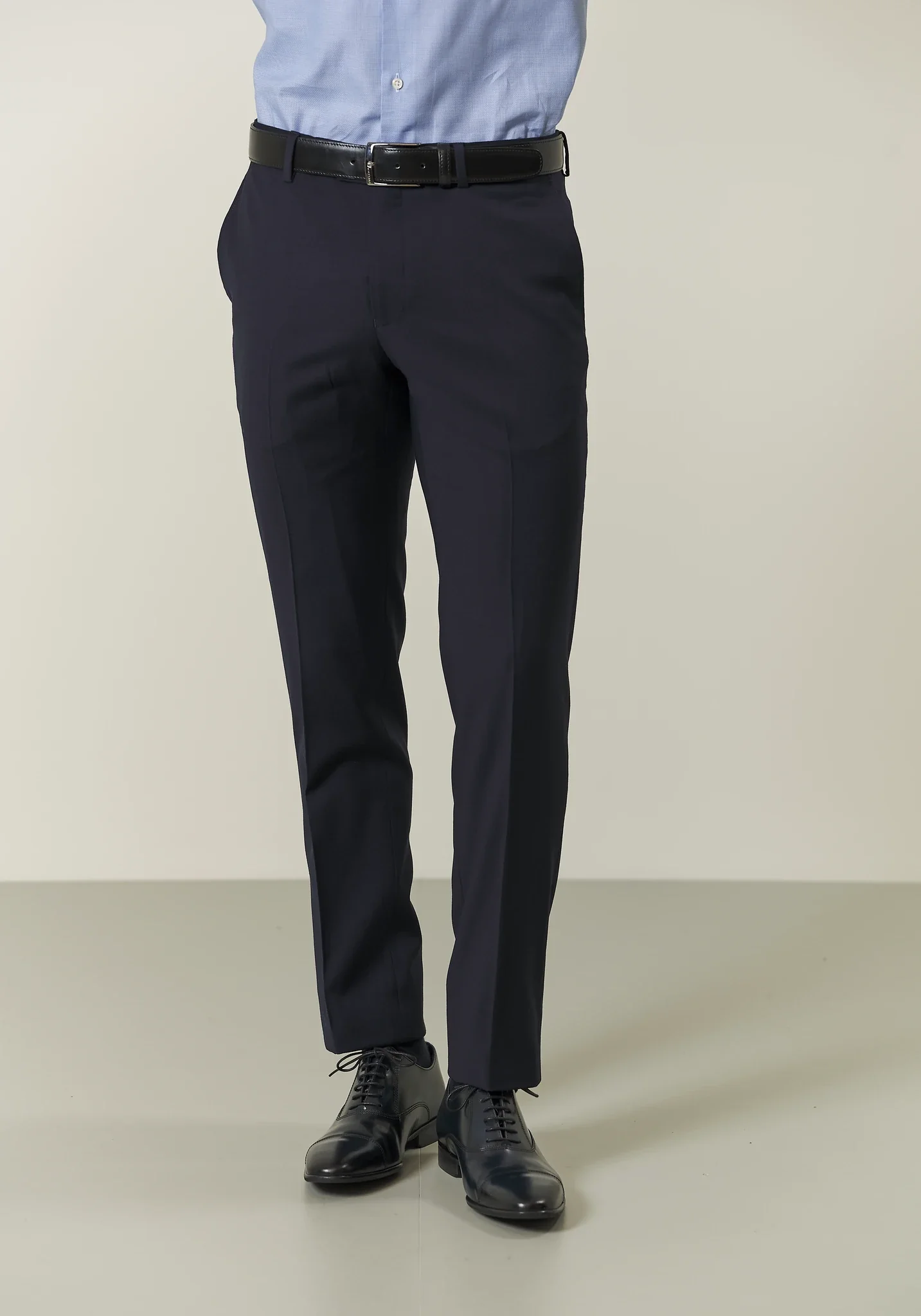 Abito blu sallia lana stretch custom fit - Image 6