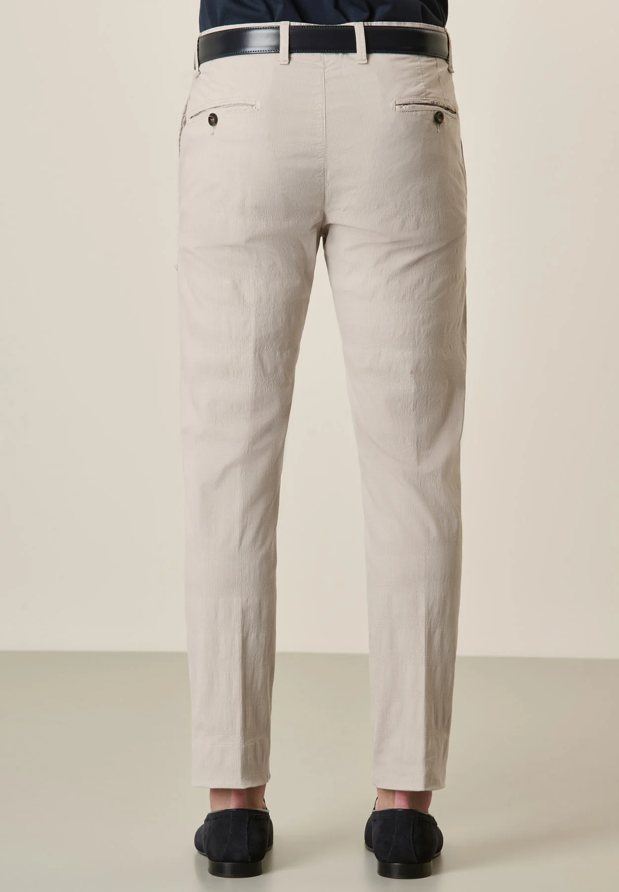 Pantalone sabbia Galles cotone stretch regular fit - Image 2