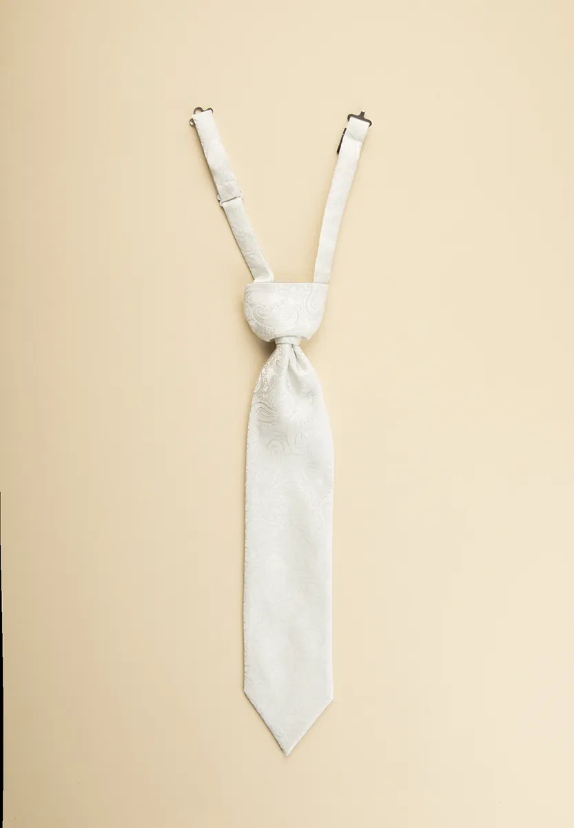 Plastron cerimonia perla greche