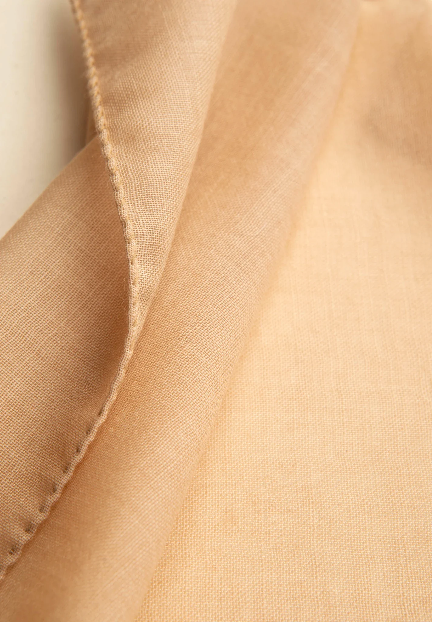 Pochette beige lana unita - Image 2