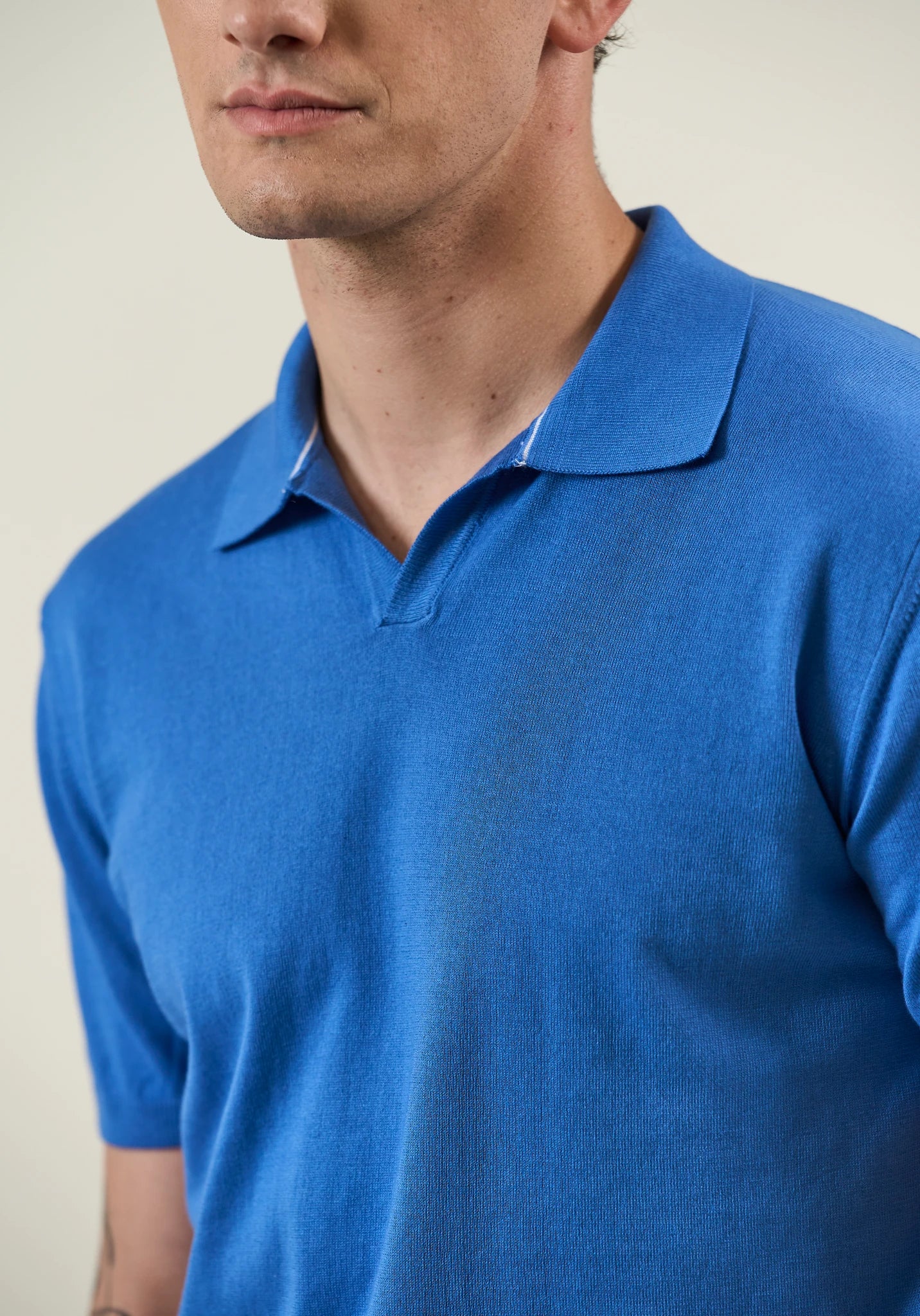 Polo avio derby cotone tricotina