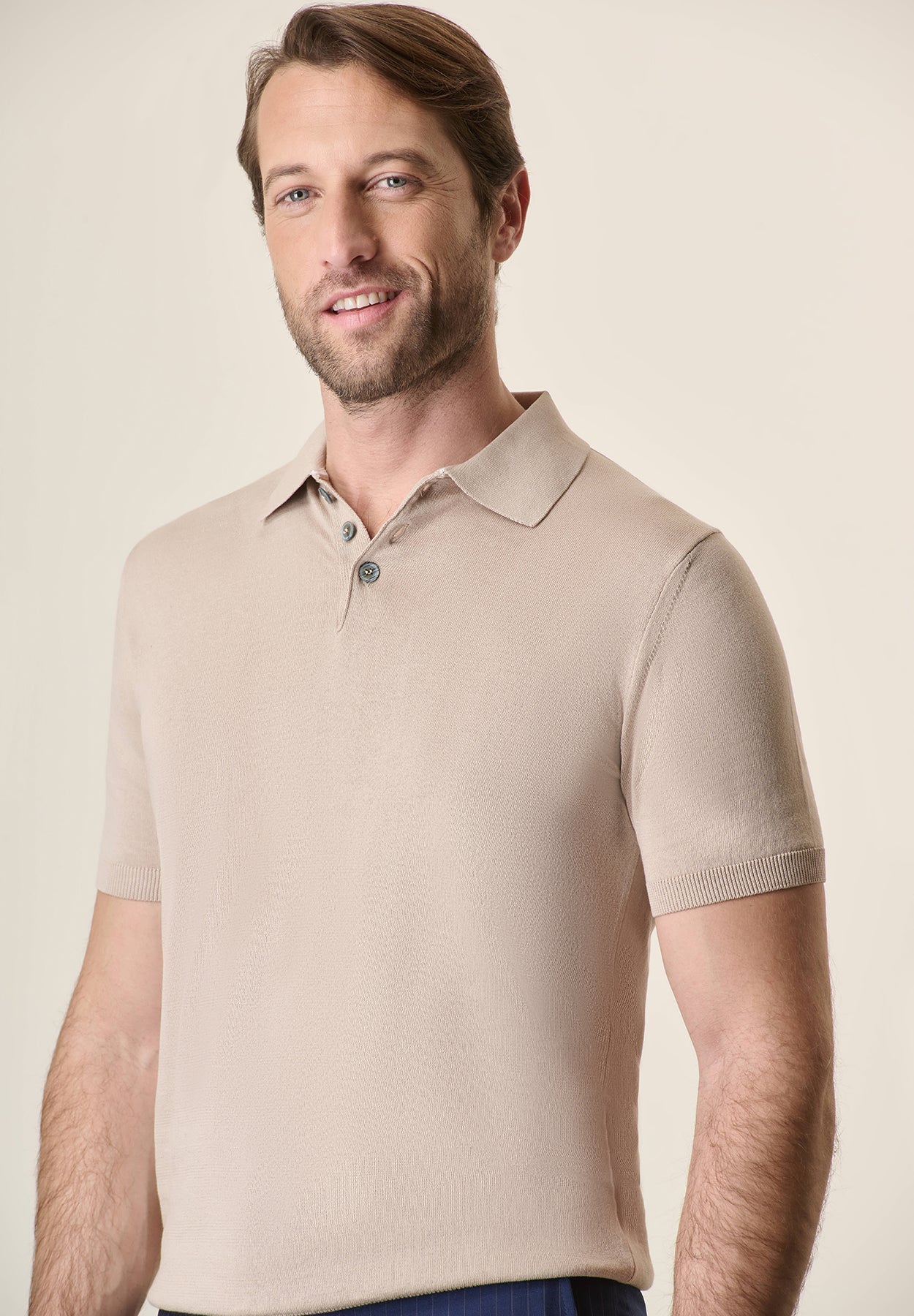 Polo corda maglia di cotone - Image 2