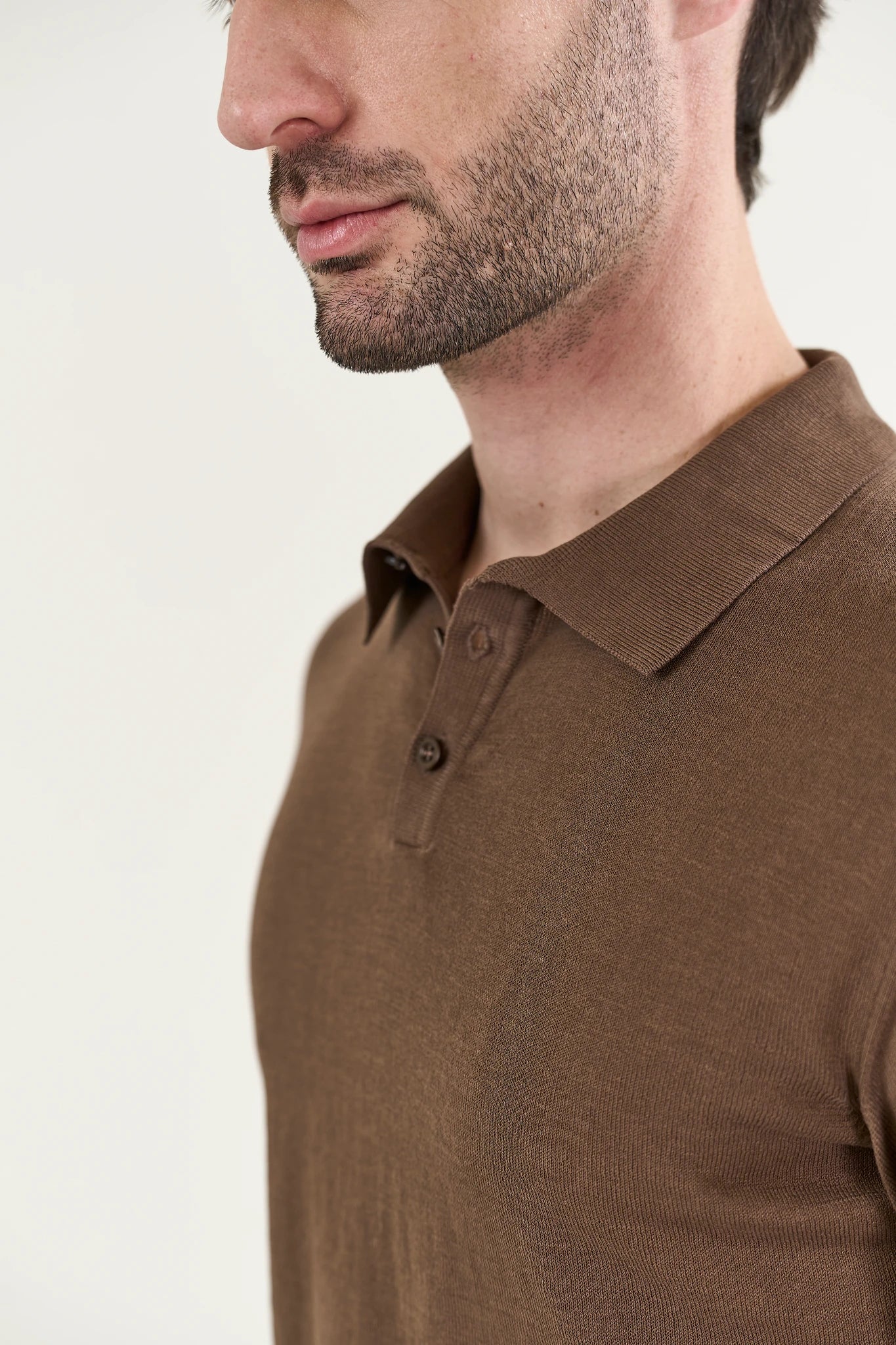 Polo moro cotone tricotina crepe - Image 2