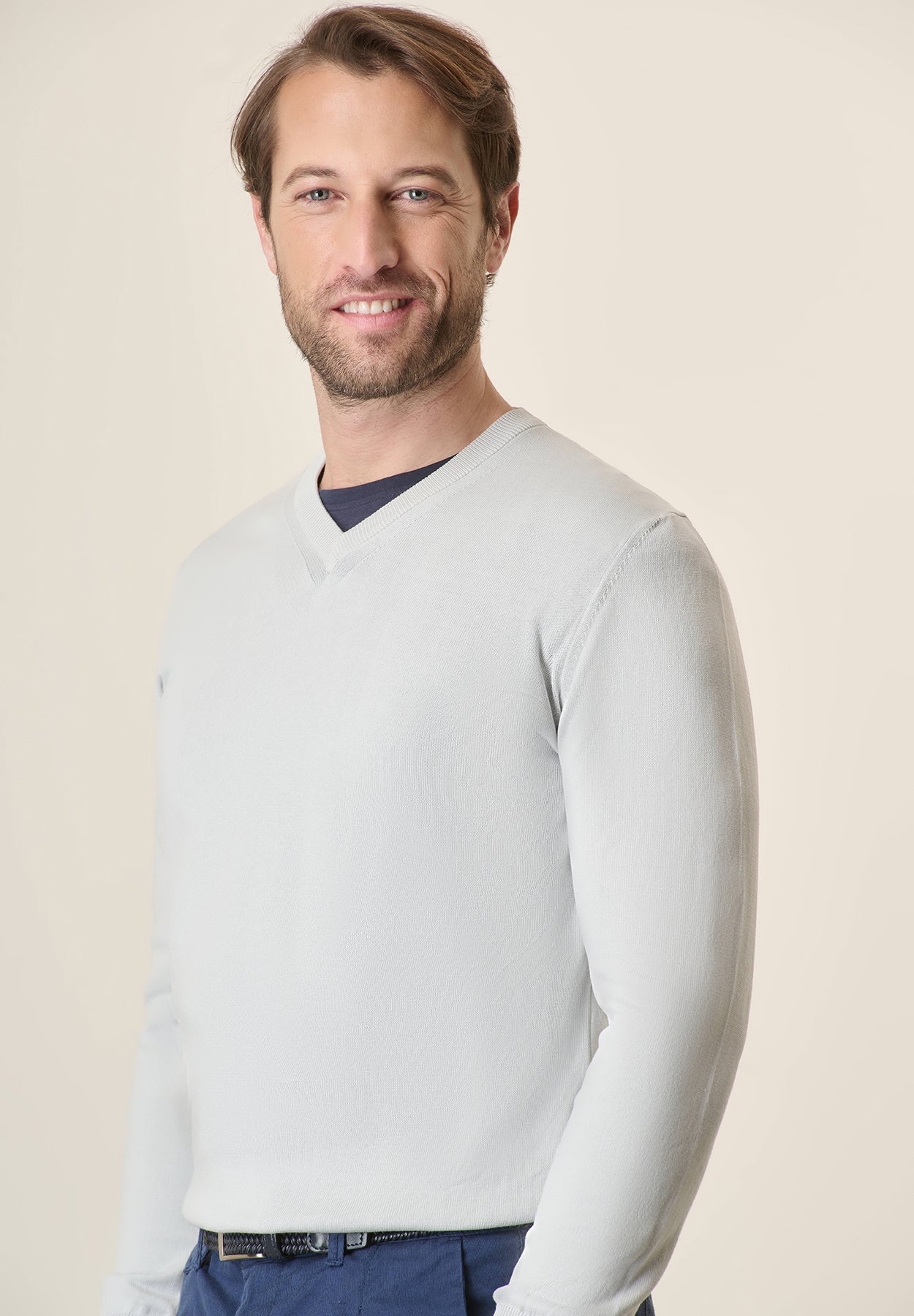 Scollo V marmo cotone - Image 2