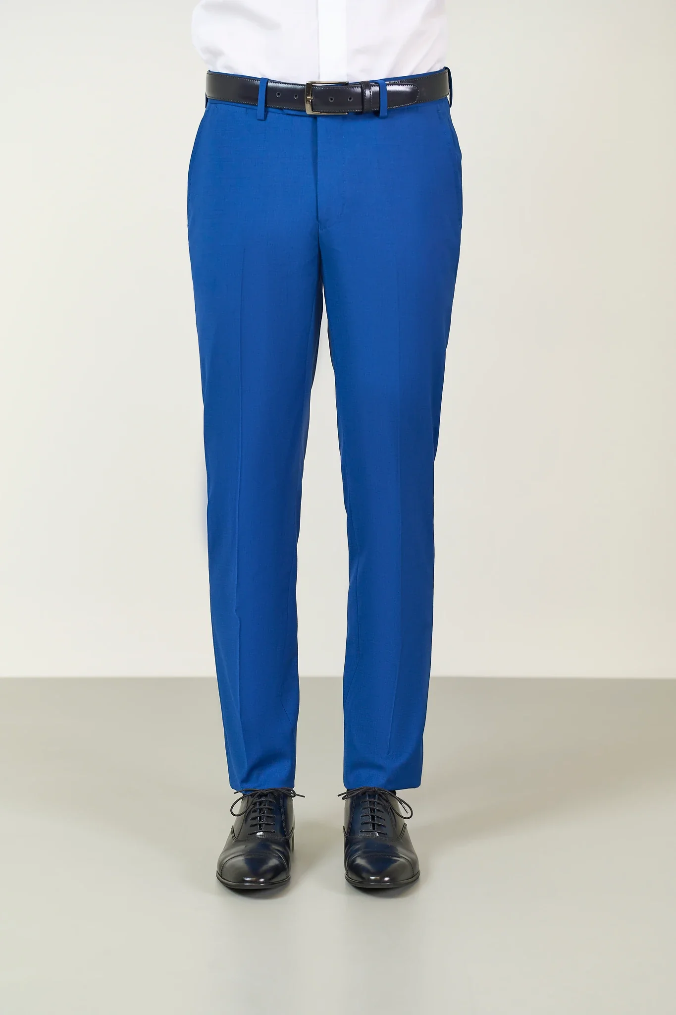 Smoking bluette lana stretch custom fit - Image 5