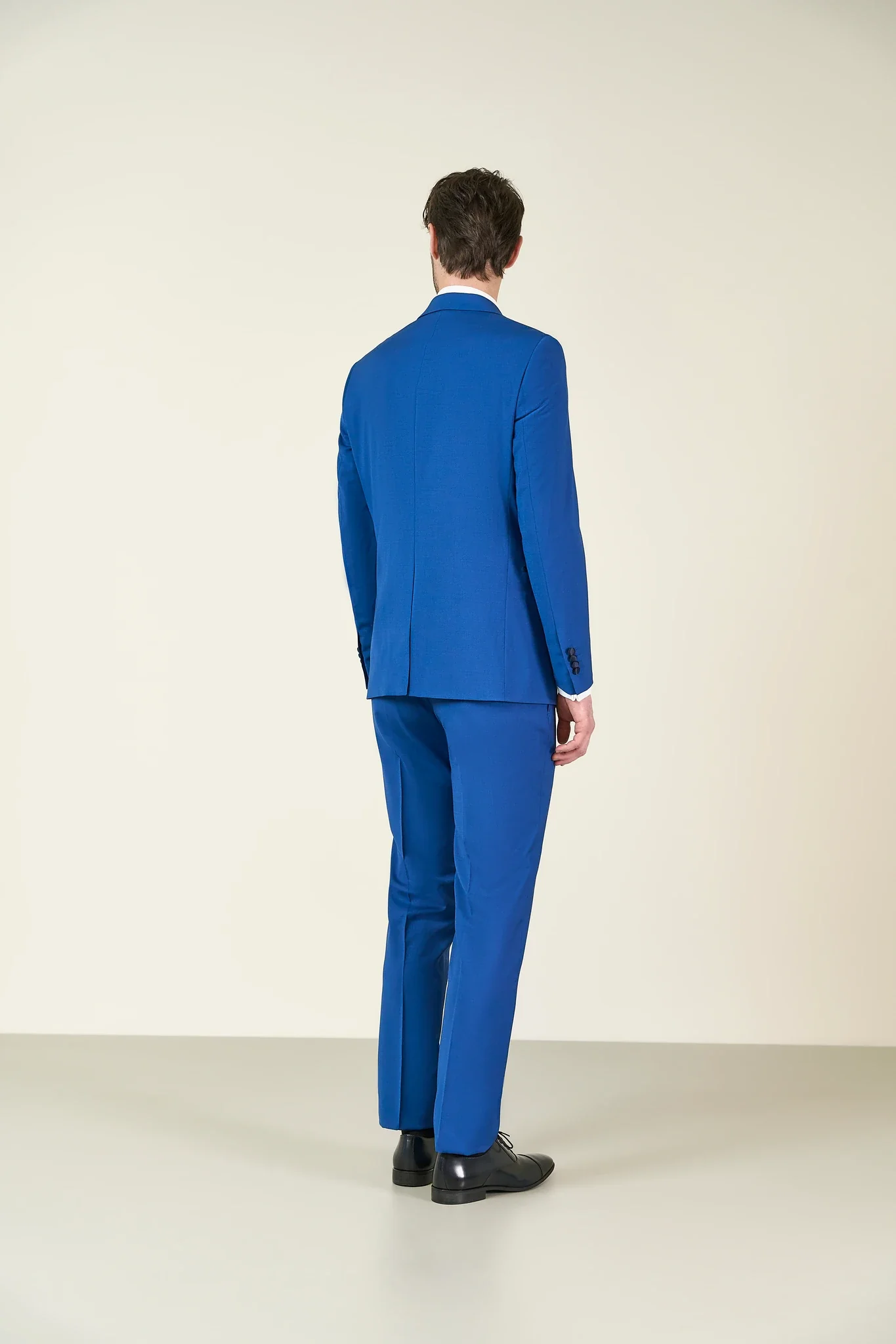 Smoking bluette lana stretch custom fit - Image 8