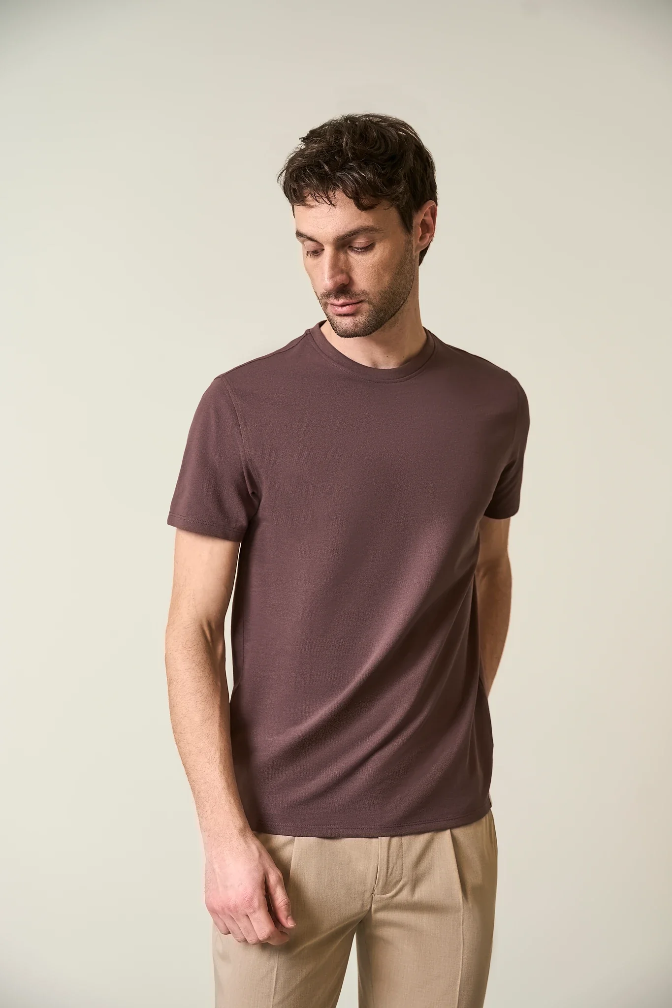 T-Shirt moro piquet misto cotone - Image 3